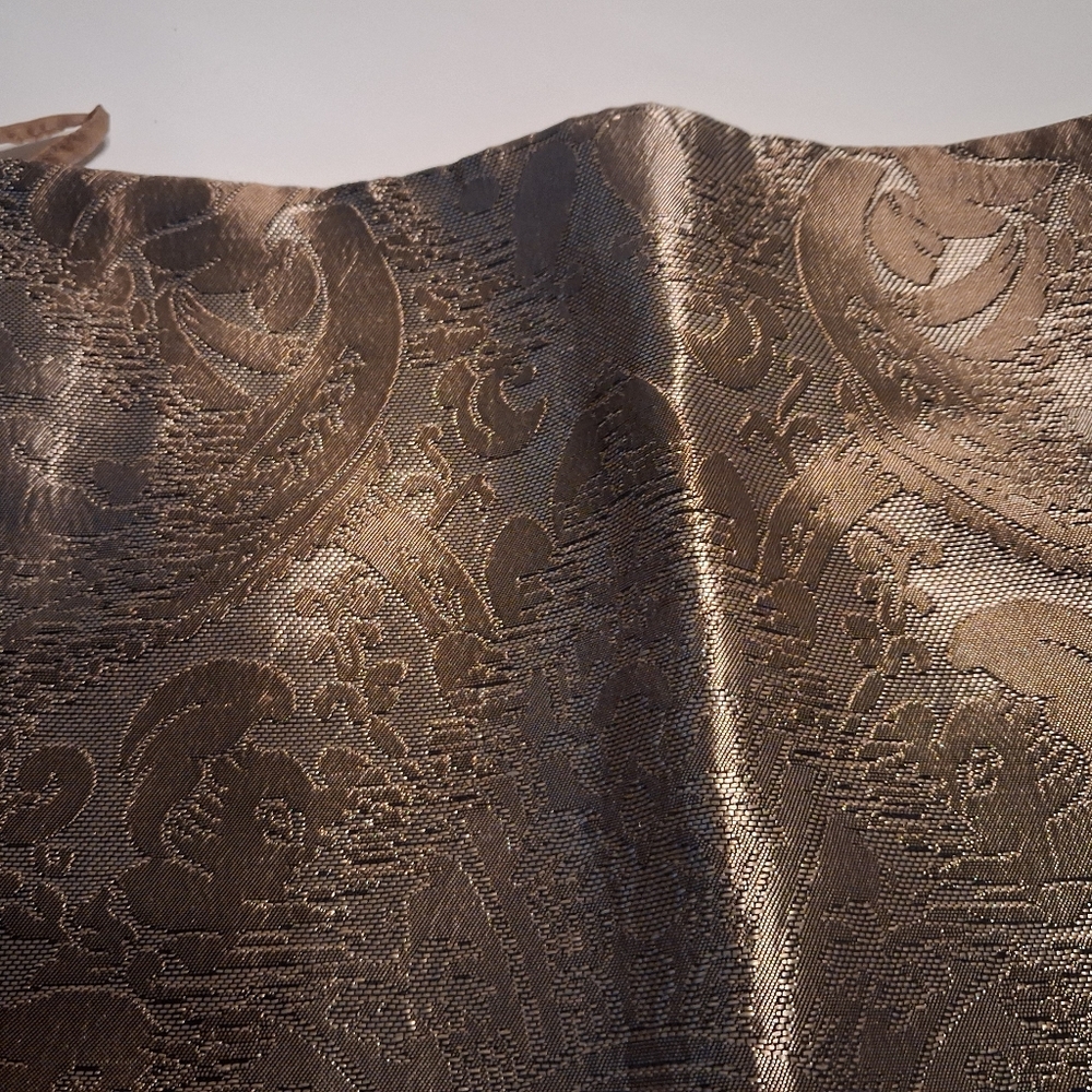 Newport News Metallic Brocade Gold Silver Suit - Picture 11 of 11